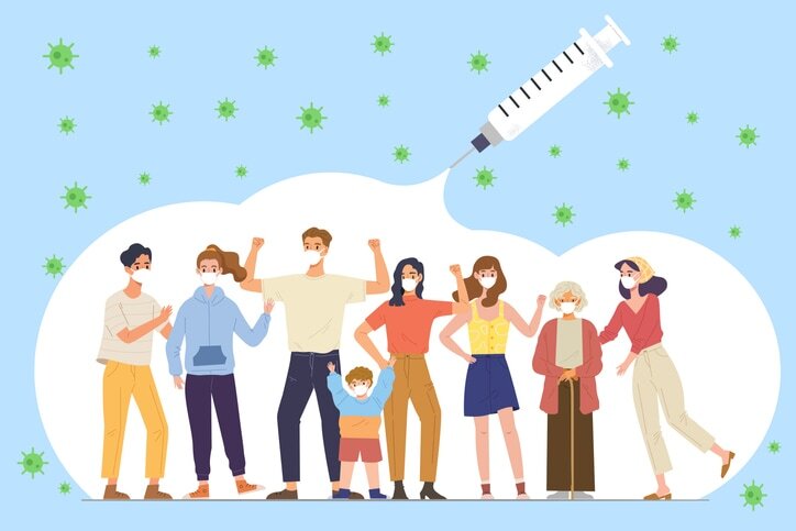 How does getting the COVID-19 vaccine help protect me and my community?