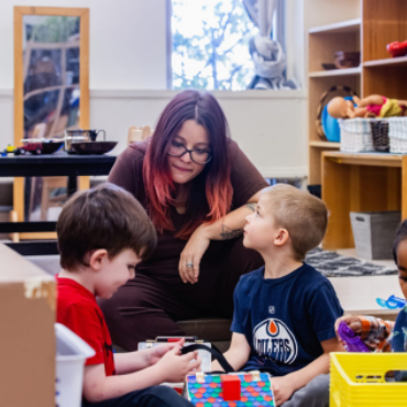 “We work to bring families together creating a community of vitality and reducing isolation.“